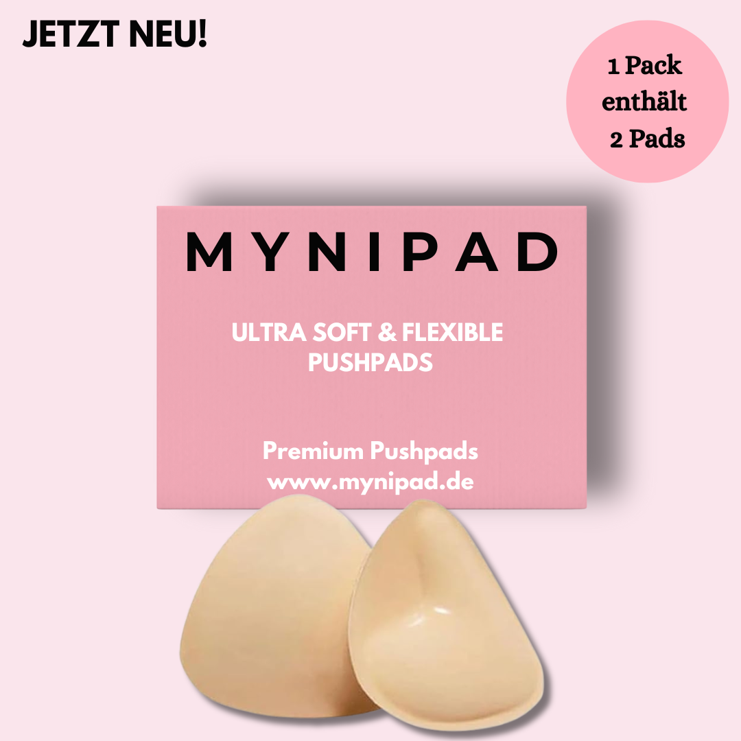 MYNIPAD Pushpads - Doppelseitig klebende Brusteinsätze