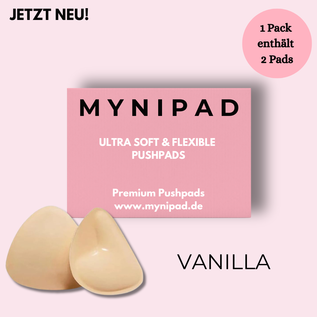 MYNIPAD Pushpads - Doppelseitig klebende Brusteinsätze